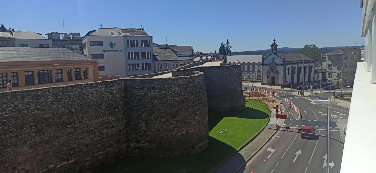 Adarve, Con Parking Y Vistas A La Muralla ลูโก ภายนอก รูปภาพ